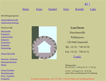 Tablet Screenshot of lanatherm.ch